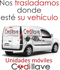unidad movil codillave, nos trasladamos donde est&eacute; su coche o moto