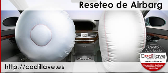 reseteo de unidades de airbag codillave